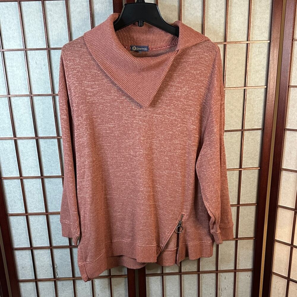 Democracy Women's Rose Cowl Neck Sweater